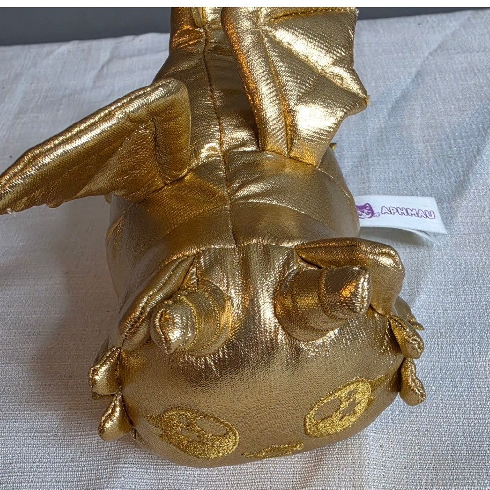 Aphmau MeeMeows Mystery Plush Celestial Collection Gold Dragon Cat Plushie